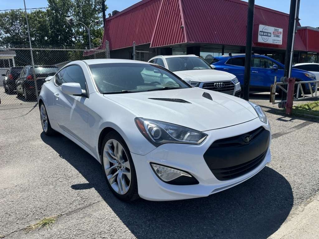 2016 Hyundai Genesis Coupe R-Spec cuir manuel 3.8  v6 — снимка 1