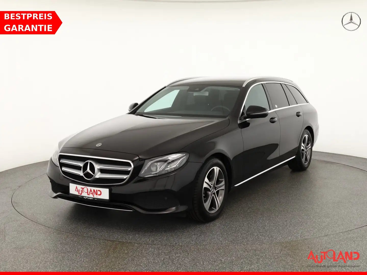 Mercedes-Benz E 200 E200d T Avantgarde LED Navi Sitzheizung Kamera Noir - 1