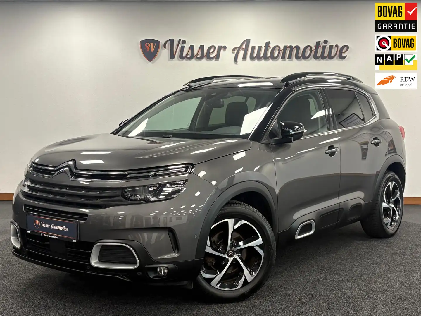 Citroen C5 Aircross 1.2 PureTech Business*Camera*Navi*PDC*Cruise-Contr Grijs - 1