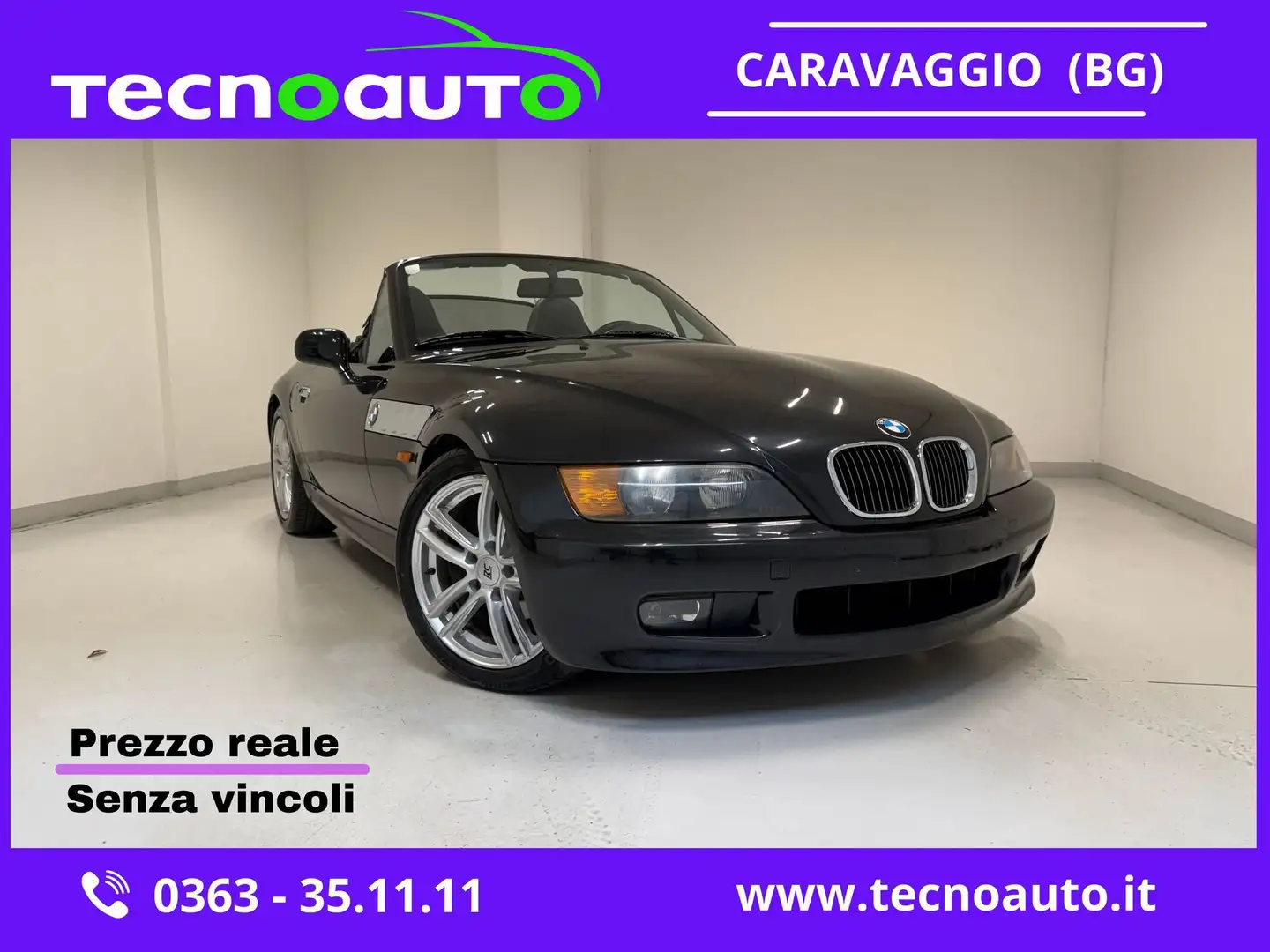 BMW Z3 1.9 cat Roadster Nero - 1