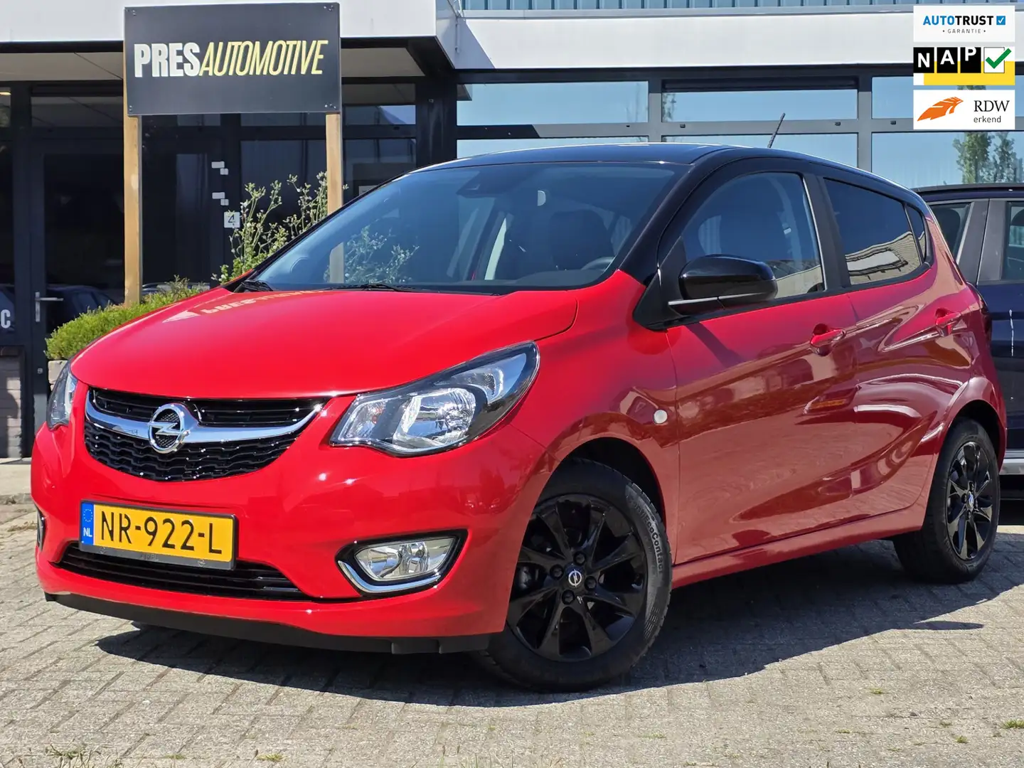 Opel Karl 1.0 ecoFLEX Innovation |CLIMA|CRUISE|PDC|LEDER|LMV Rood - 1