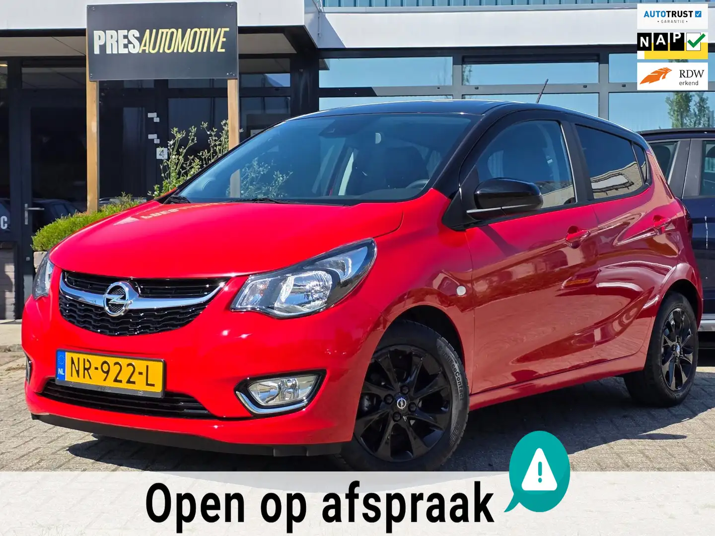 Opel Karl 1.0 ecoFLEX Innovation |CLIMA|CRUISE|PDC|LEDER|LMV Rood - 1