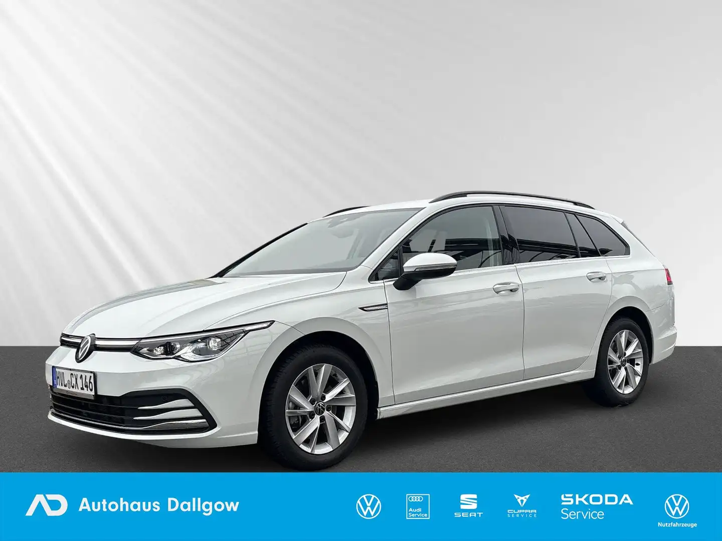 Volkswagen Golf Variant Style 2.0 TDI ACC+SHZ+MatrixLED+RFK Weiß - 1
