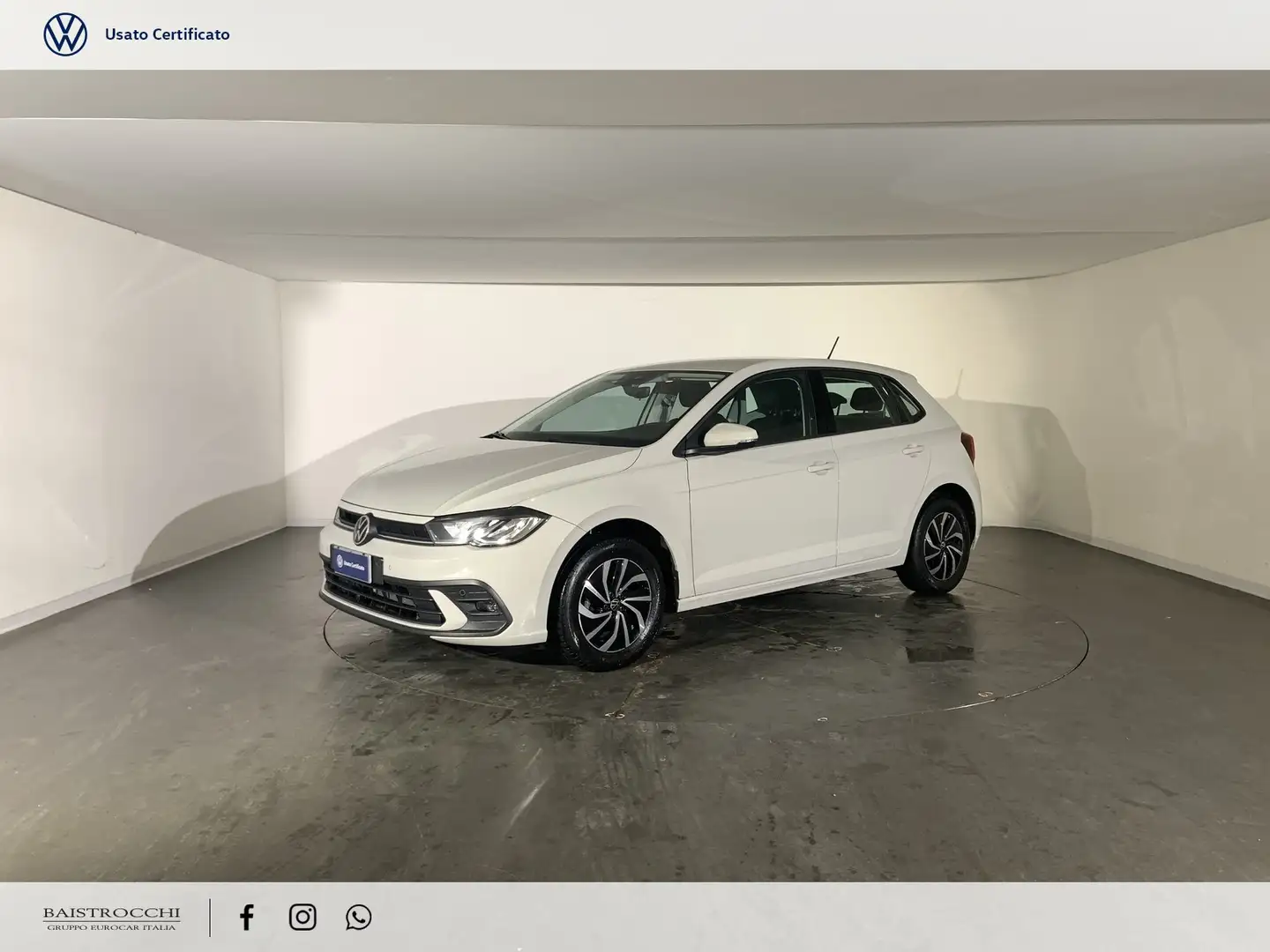 Volkswagen Polo 5p 1.0 tgi comfortline 90cv my19 Grigio - 1