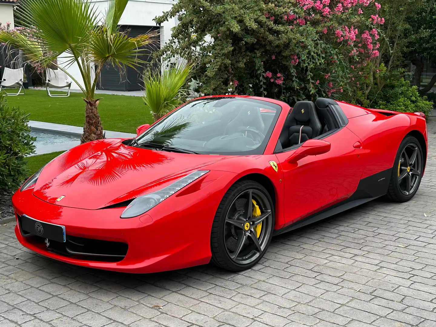 Ferrari 458 458 Spider 4.5 V8 570ch Rouge - 1