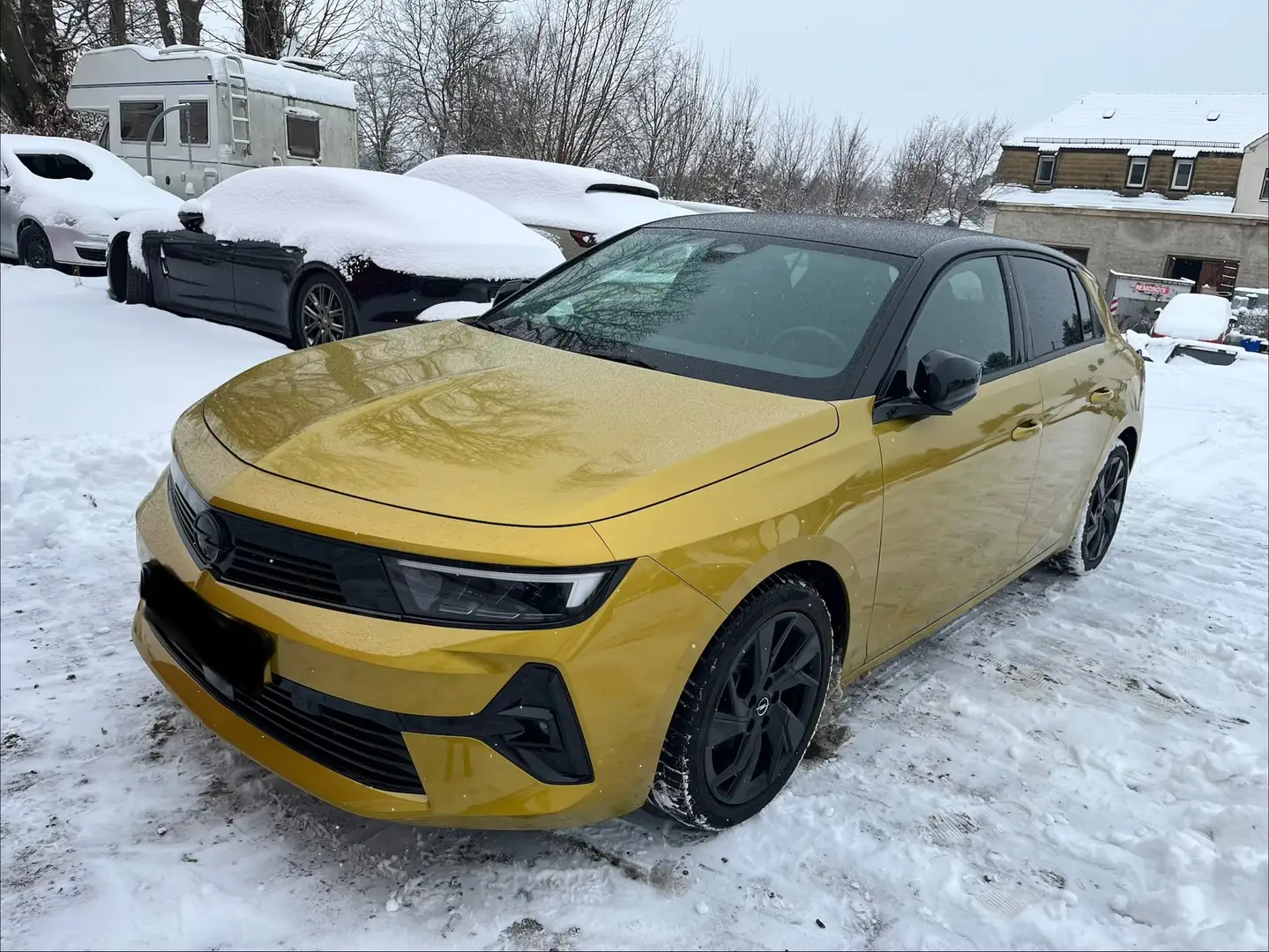 Opel Astra GS Gelb - 1