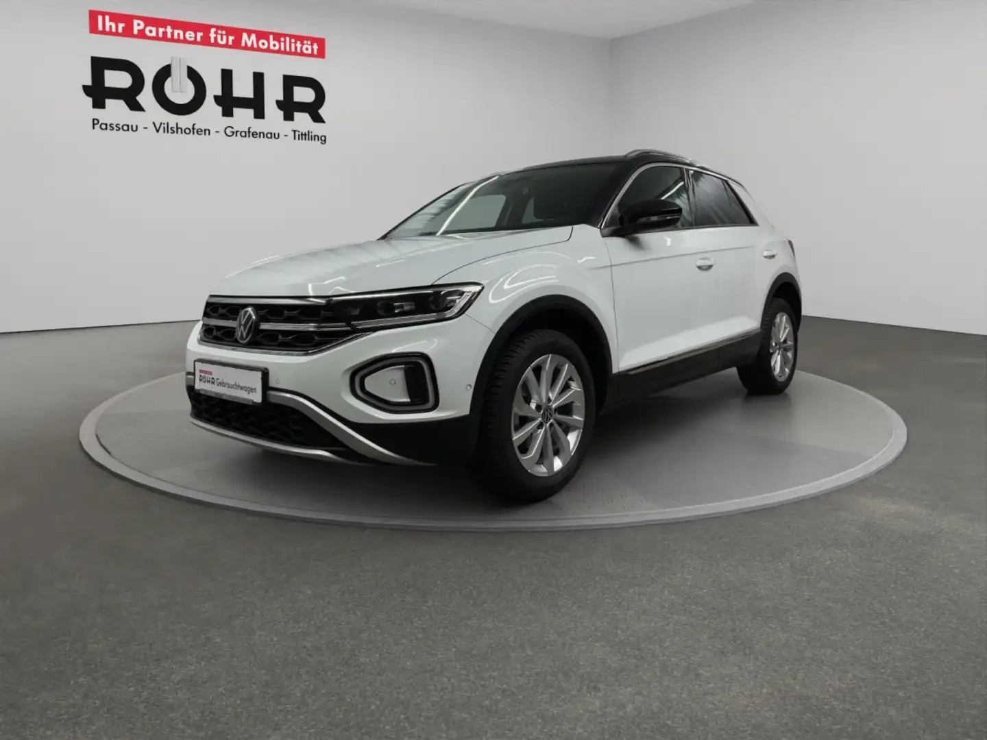 Volkswagen T-Roc (AHK.Navi.LED.Park Assist.Klima.ACC) 1.5 TSI DSG Blanco - 2
