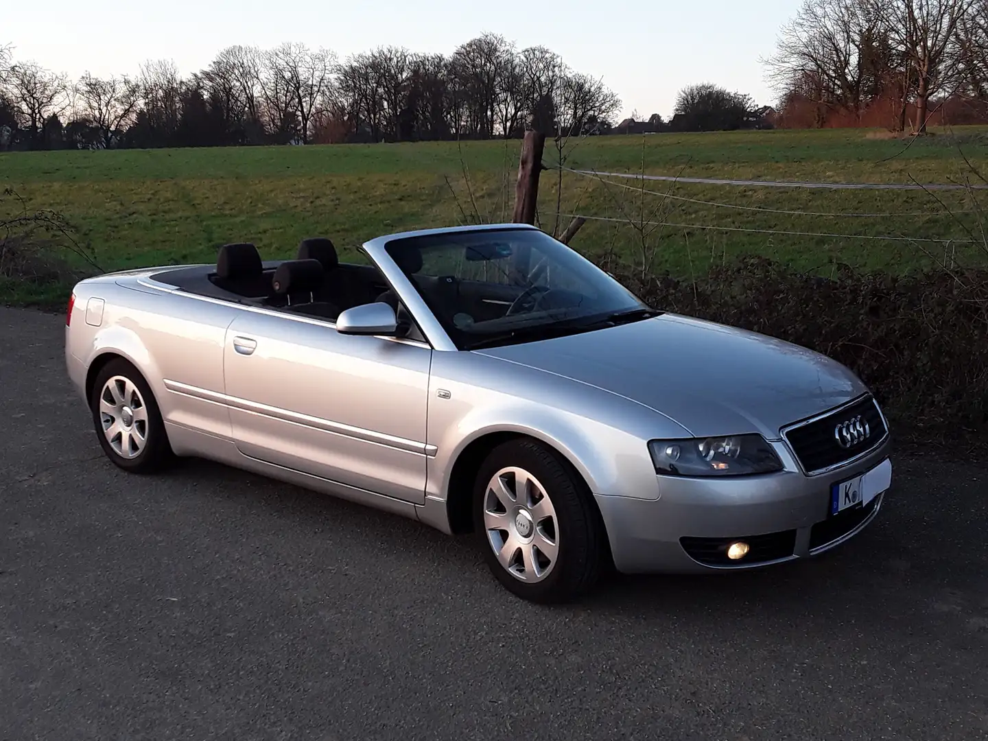 Audi A4 A4 Cabriolet 1.8 T Silber - 2