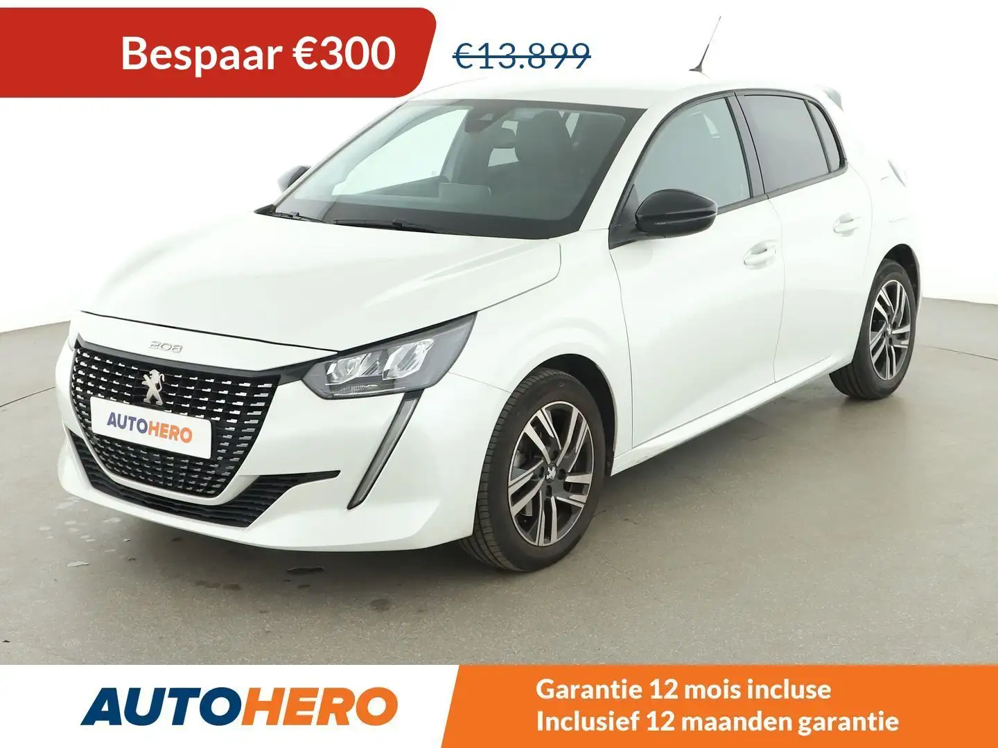 Peugeot 208 1.2 PureTech Allure Pack Blanc - 1