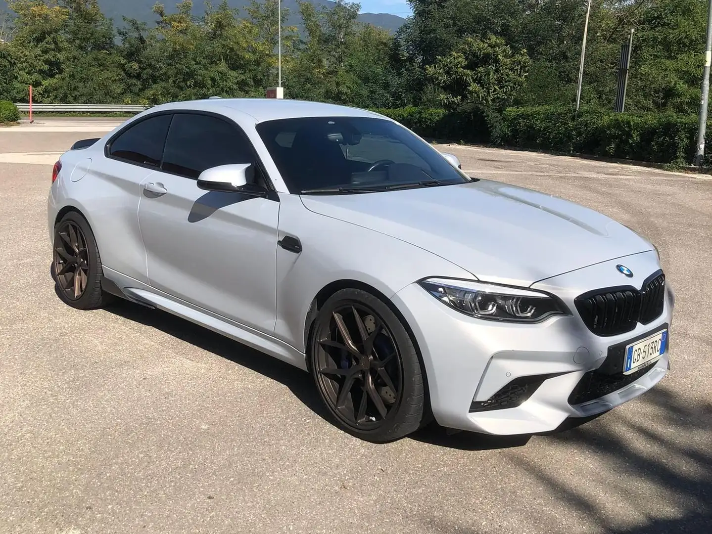 BMW M2 M2 F87 Coupe Coupe 3.0 Competition 410cv dkg Argent - 1