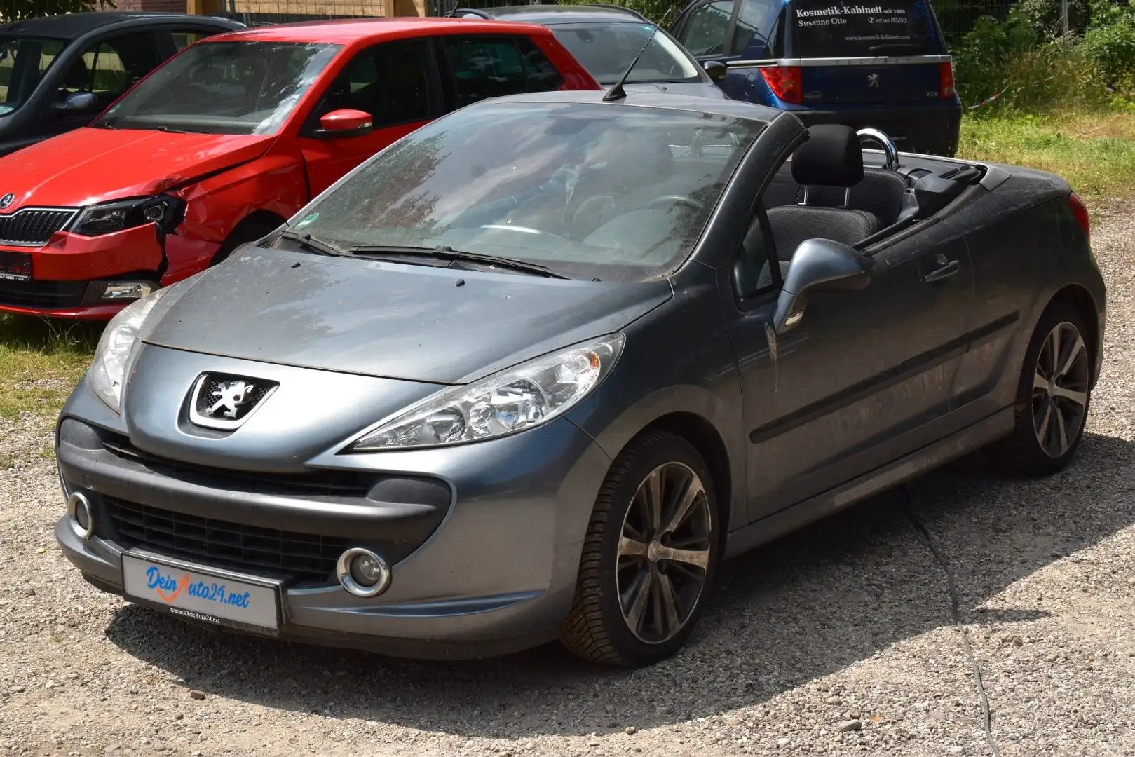 Peugeot 207 CC Cabrio-Coupe Filou Klima|TÜV 11/26| El.FH Grijs - 1