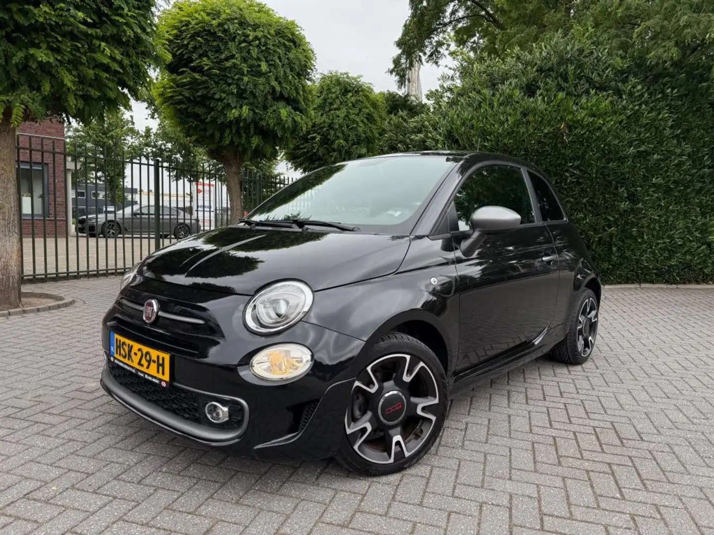 Fiat 500 1.2 (4 cil.) Sport, Apple CarPlay, AIRCO, Cruise C Zwart - 1