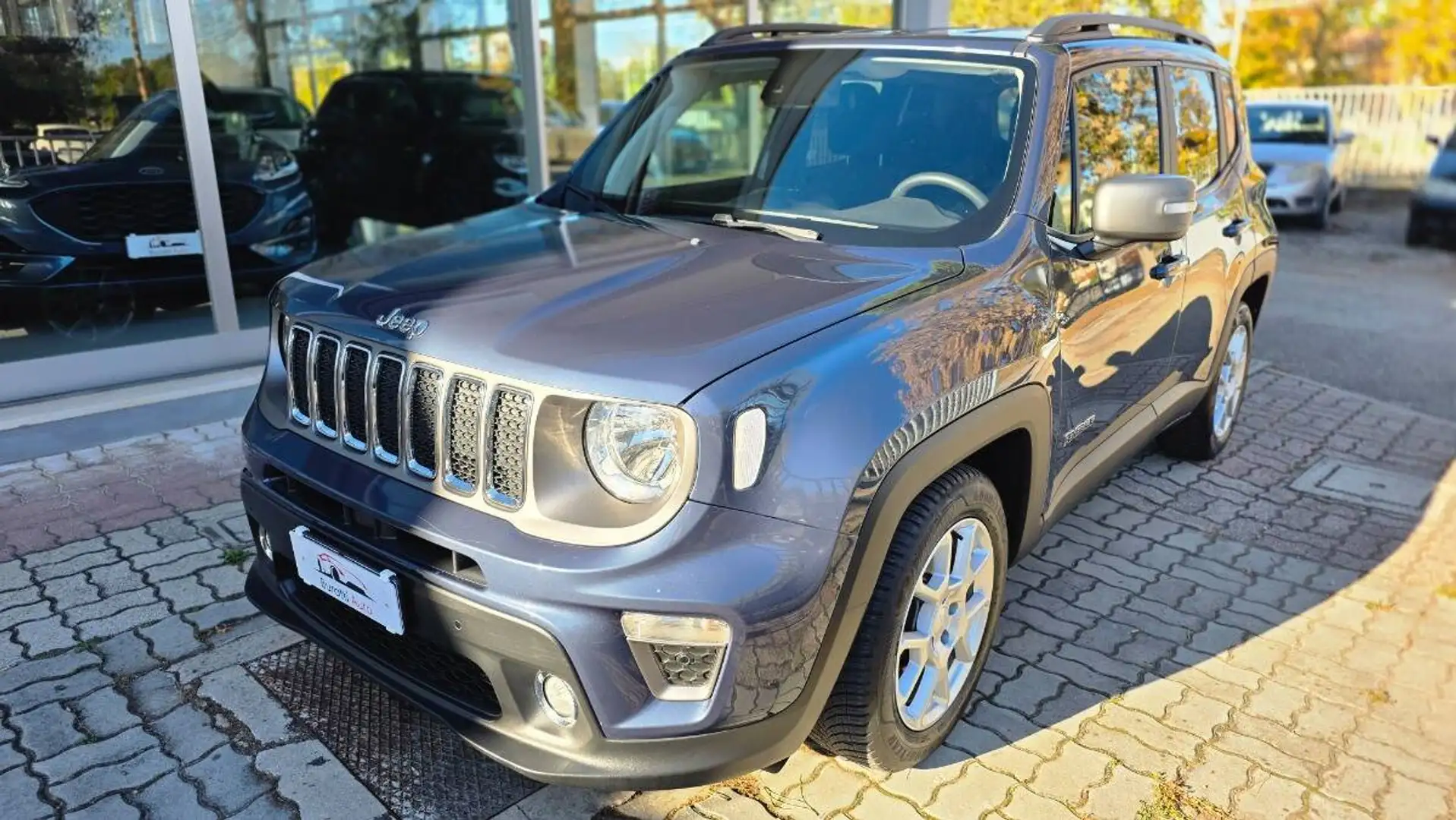 Jeep Renegade 1.3 t4 Limited 2wd 150cv ddct BURATTI PREMIUM Blauw - 1