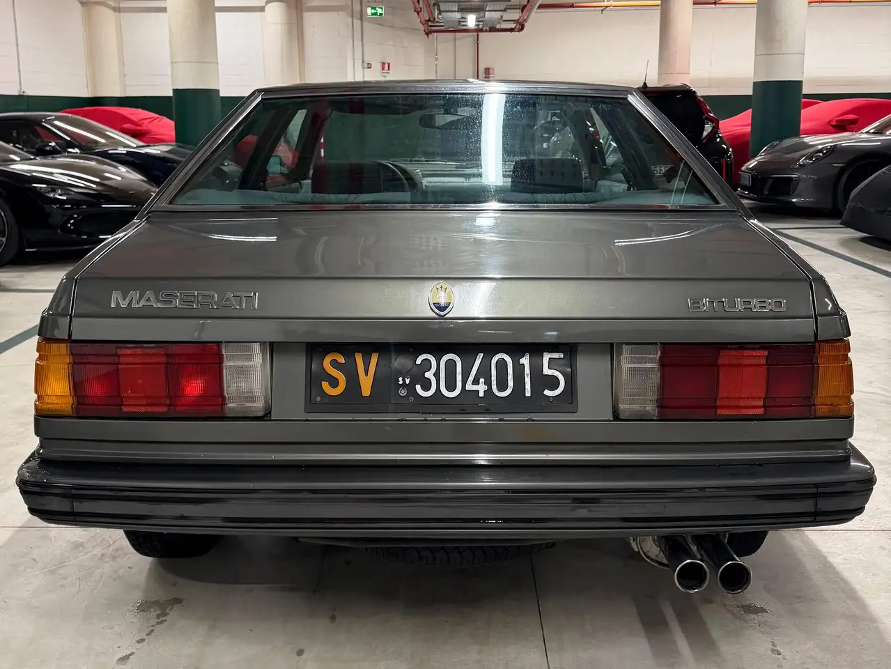 MASERATI Biturbo 2.0 184cv TARGHE ORIGINALI MOTORE TURBINE NUOVE RESTAURO ASI UNIPRO, foto 6