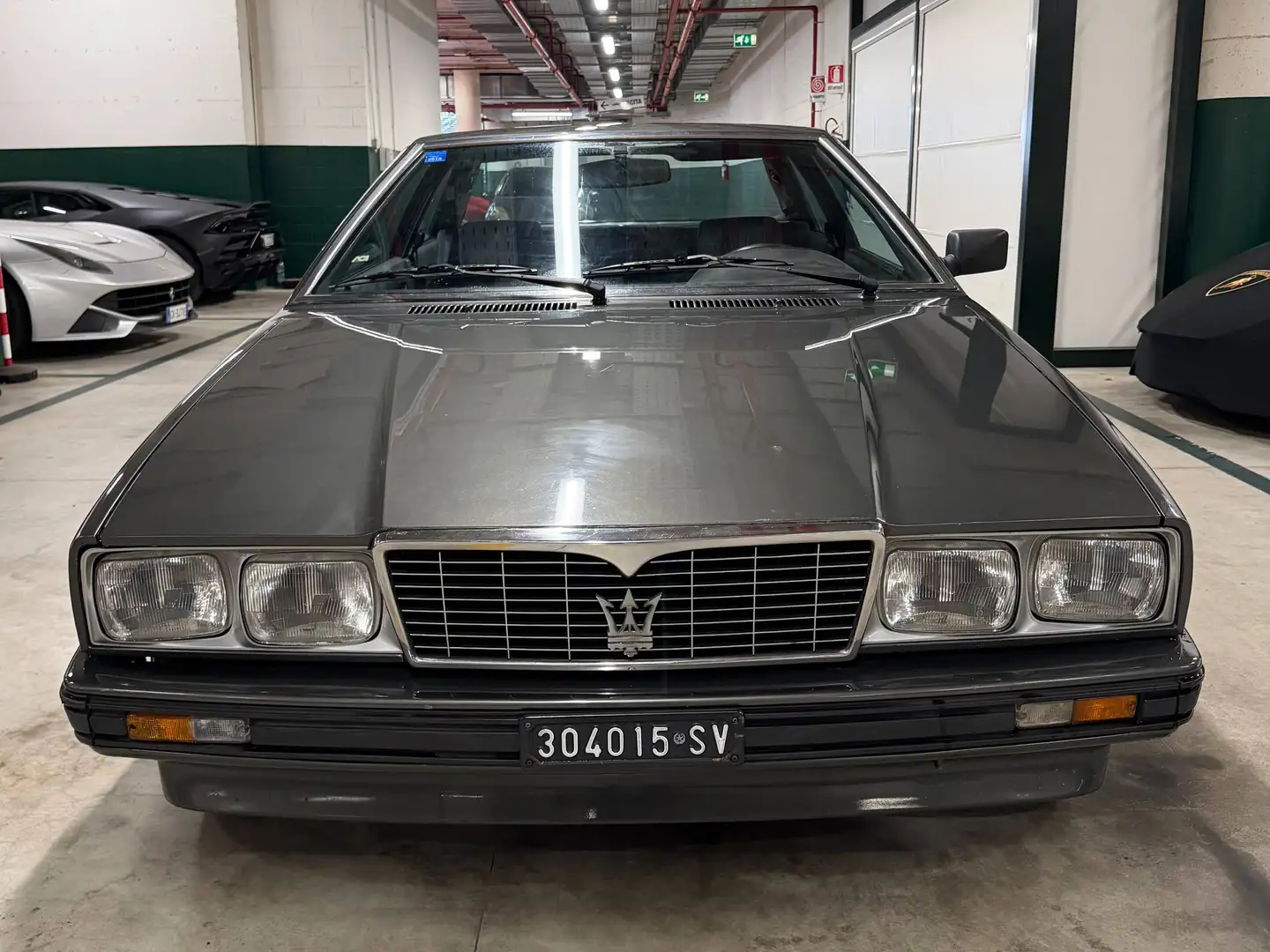 Maserati Biturbo MASERATI Biturbo 2.0 184cv TARGHE ORIGINALI MOTORE TURBINE NUOVE RESTAURO ASI UNIPRO Grau - 2
