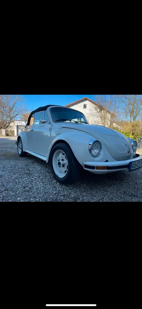 Volkswagen Käfer 1303 LS Cabrio Alpinweiss TÜV neu - 1