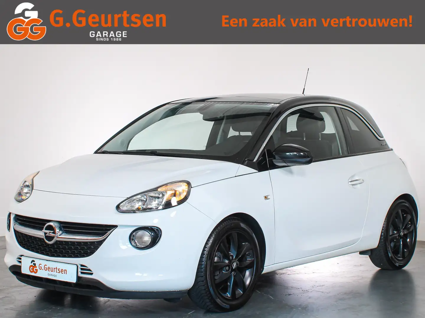 Opel Adam 1.0 Turbo Jam Airco, Panoramadak, Navigatie, Leuke Blanco - 1