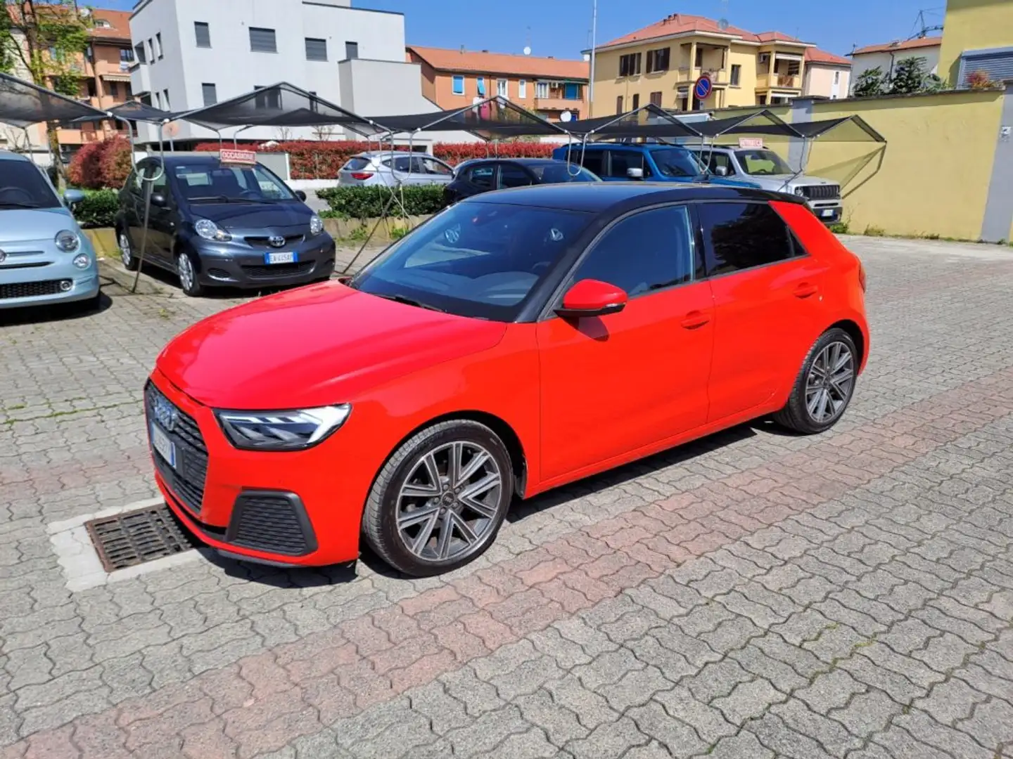 Audi A1 SPB 30 TFSI S tronic S line edition Rosso - 1