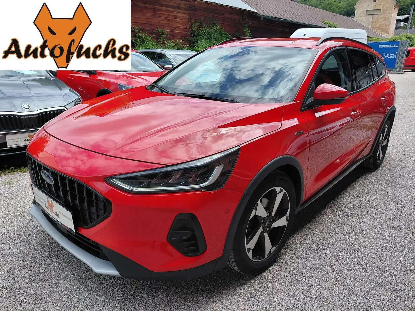 Ford Focus 1,5 EcoBlue Active NEUES MODELL * LED, Kamera, usw Rot - 1