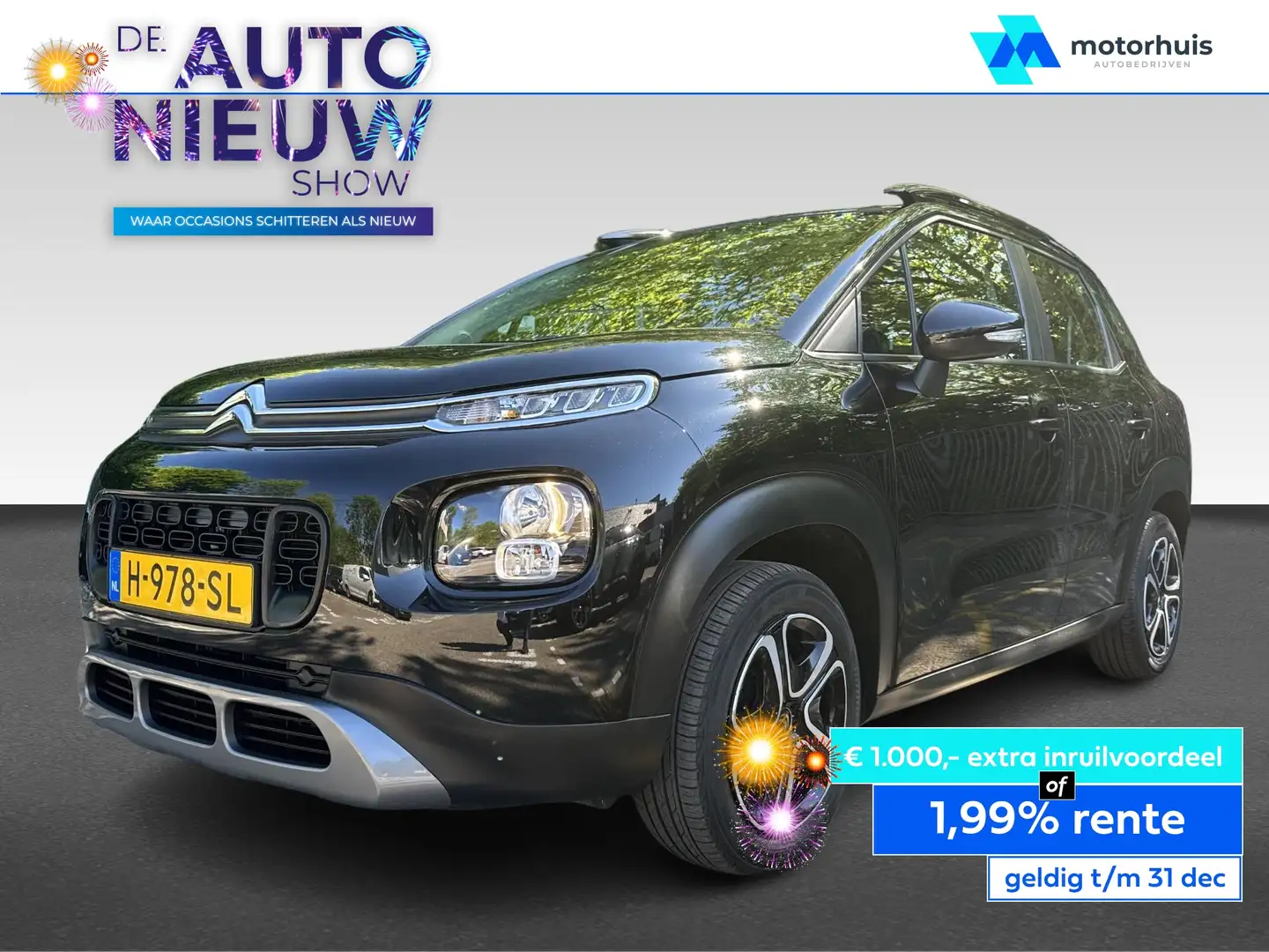 Citroen C3 Aircross 1.2 PureTech 110pk Feel Negro - 1