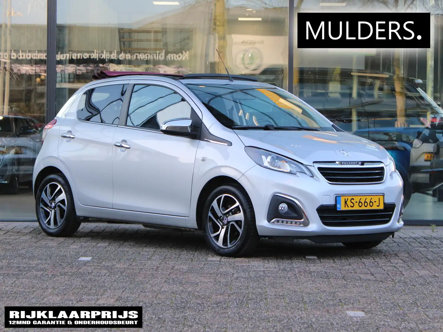 Peugeot 108 1.0 e-VTi Allure TOP! | Airco / Bluetooth Grijs - 1
