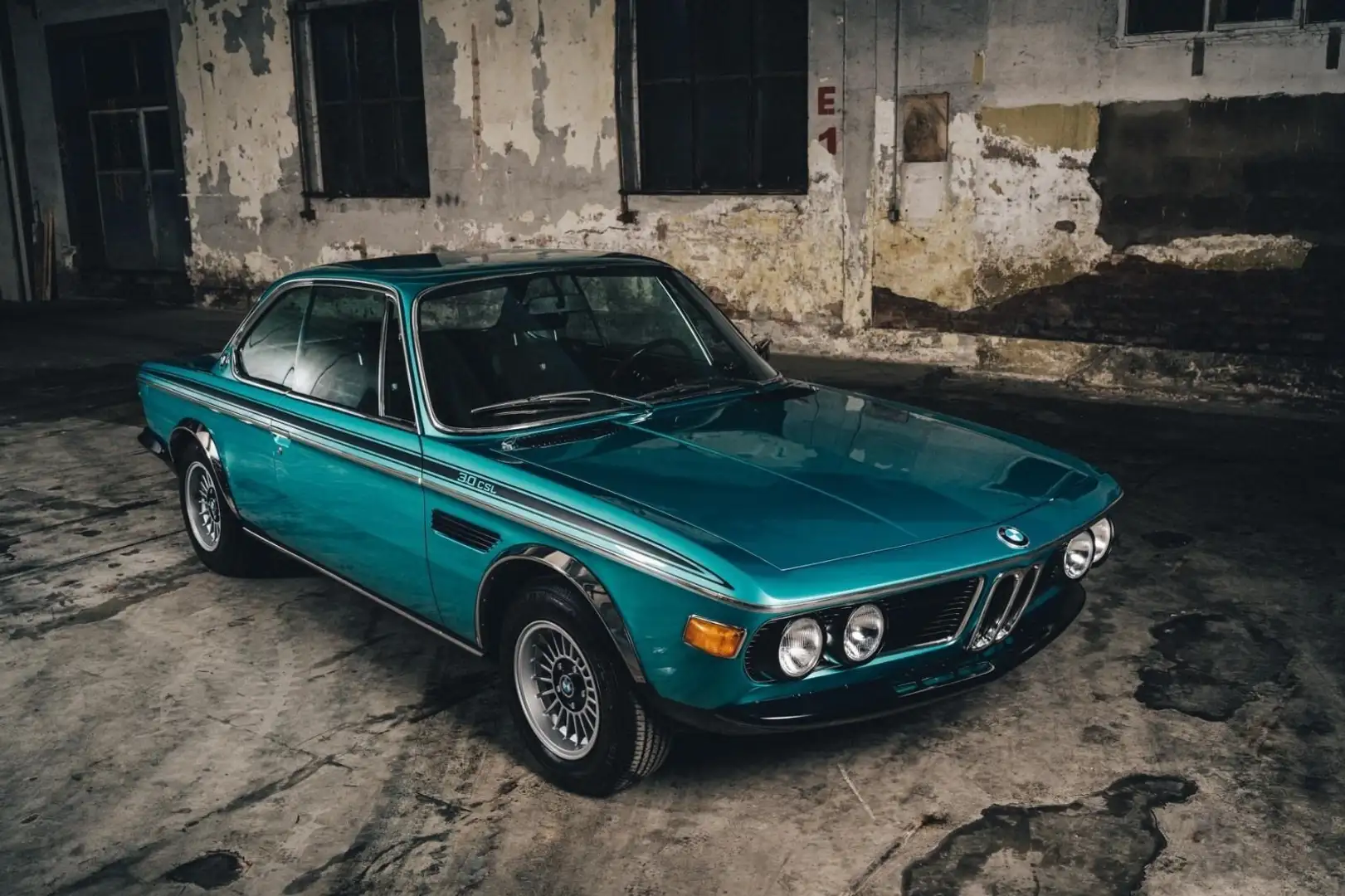 BMW 3,0 3,0 CSL Leichtbau-Coupe Vollrestaurierung Зелений - 1