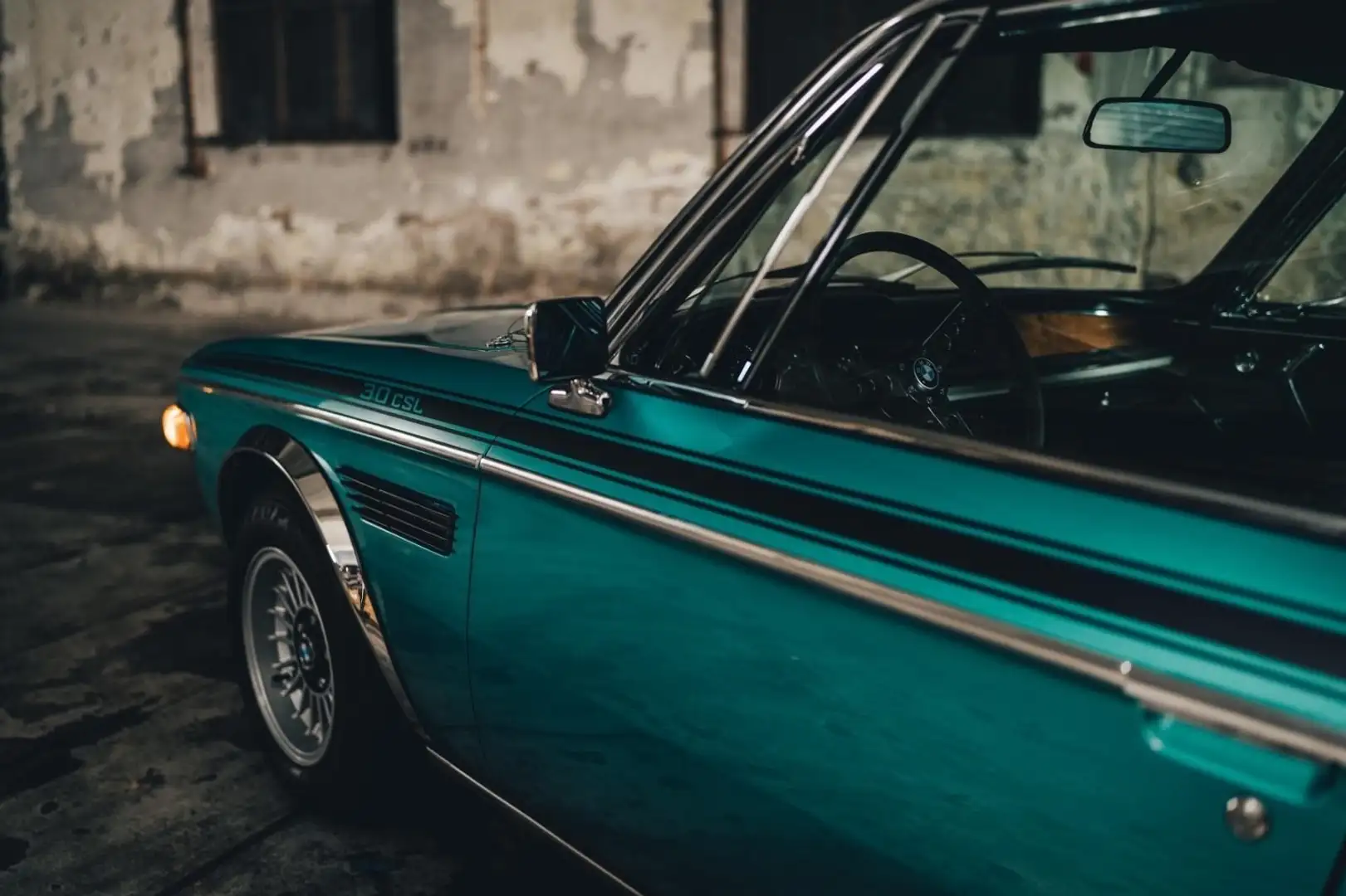 BMW 3,0 3,0 CSL Leichtbau-Coupe Vollrestaurierung Зелений - 2