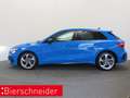 Audi A3 Sportback 30 TDI S tronic 2xS line MATRIX B&O VIRT Blau - thumbnail 3