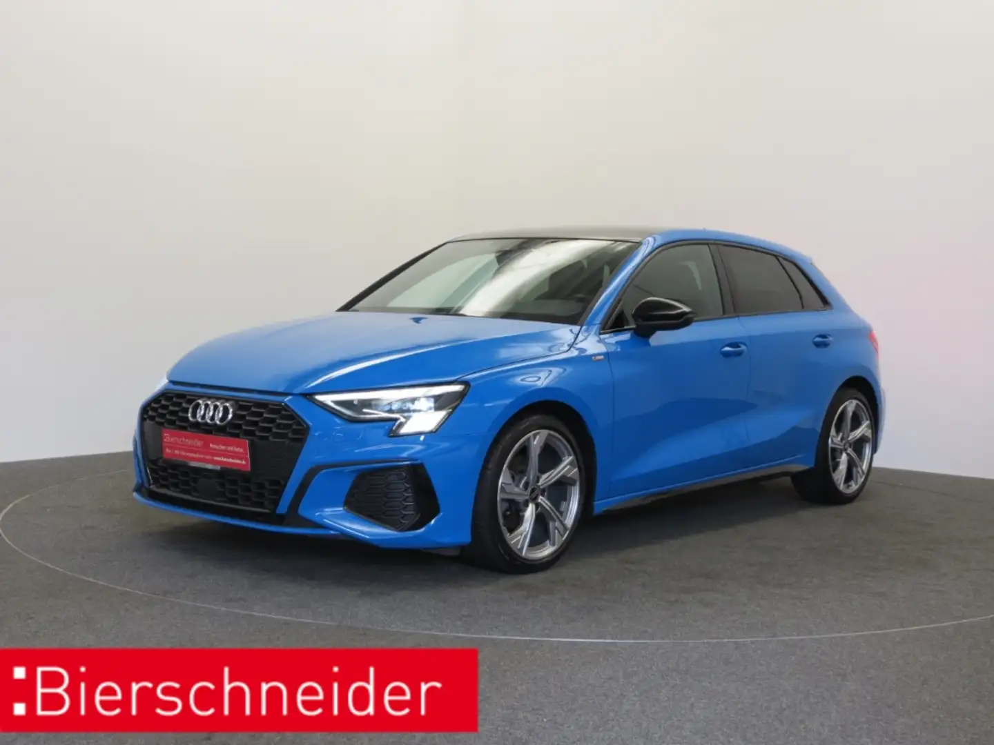 Audi A3 Sportback 30 TDI S tronic 2xS line MATRIX B&O VIRT Blau - 1