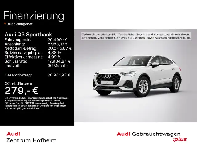 Audi Q3 35 TDI*NAVI*LED*AHK*KAM*Virtual*SHZ