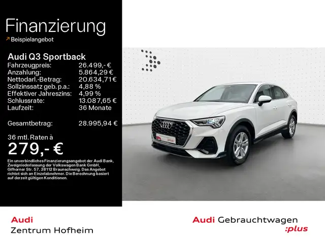 Audi Q3 35 TDI*NAVI*LED*AHK*KAM*Virtual*SHZ