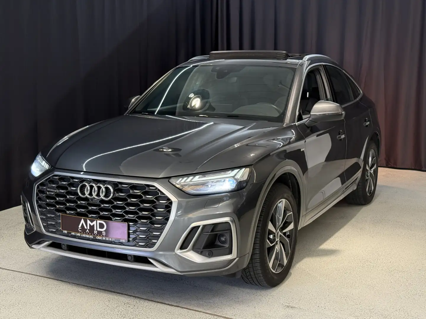Audi Q5 Sportback 40 TDI quattro S line*PANO*MATIRX Gris - 1