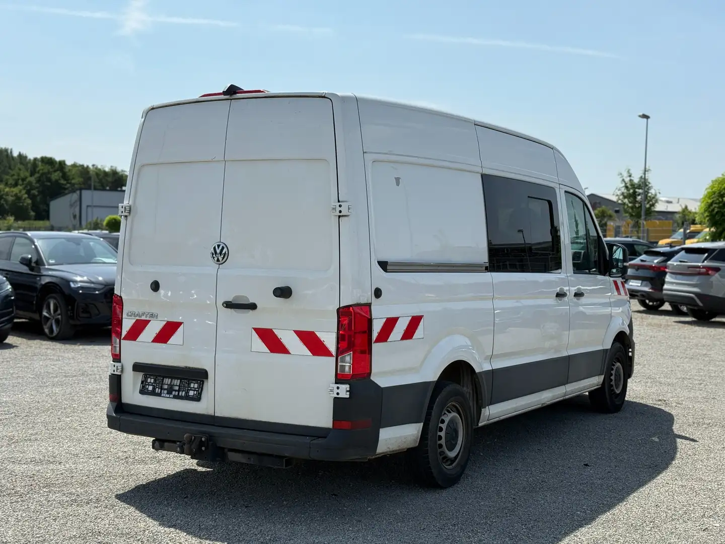 Volkswagen Crafter Kasten 35 Hochdach*6-SITZER*KAMERA*AHK*DAB* Weiß - 2