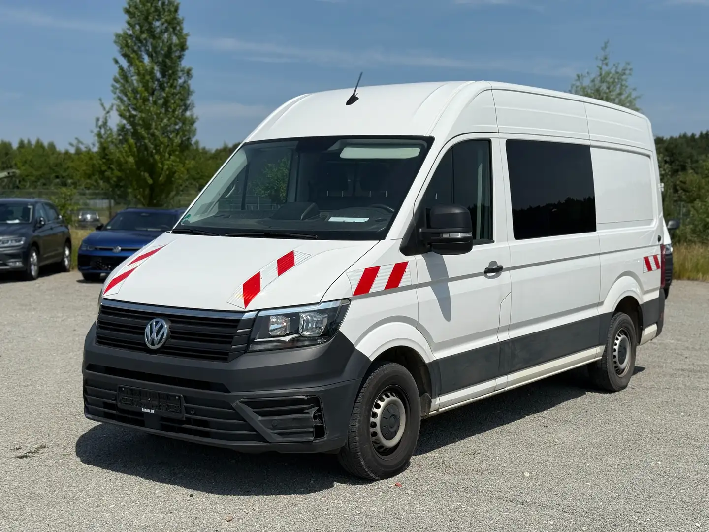 Volkswagen Crafter Kasten 35 Hochdach*6-SITZER*KAMERA*AHK*DAB* Weiß - 1