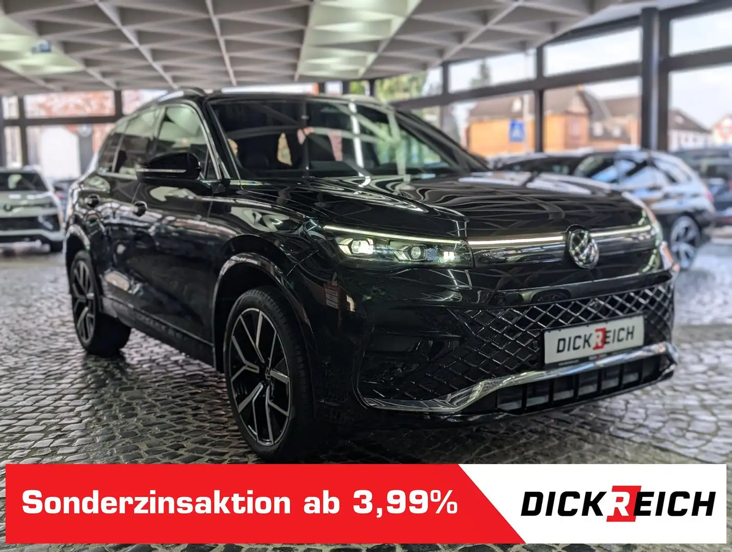 Volkswagen Tiguan 2.0TDI 4M 2x R-Line PANO IQ.LI H&K AHK 20 Negro - 1
