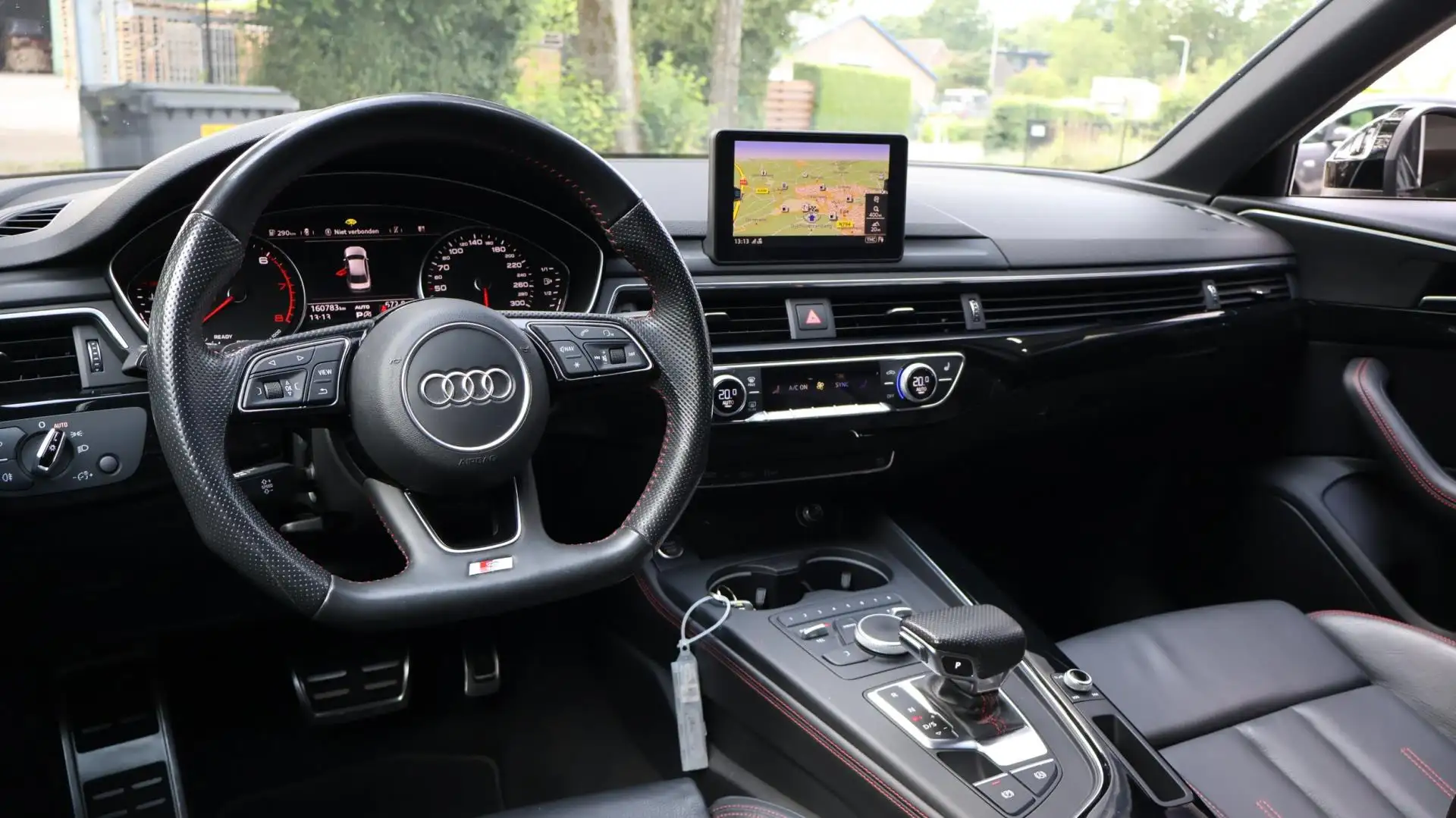 Audi A4 Limousine 2.0 TFSI Sport S-line black edition|Crui Grigio - 2