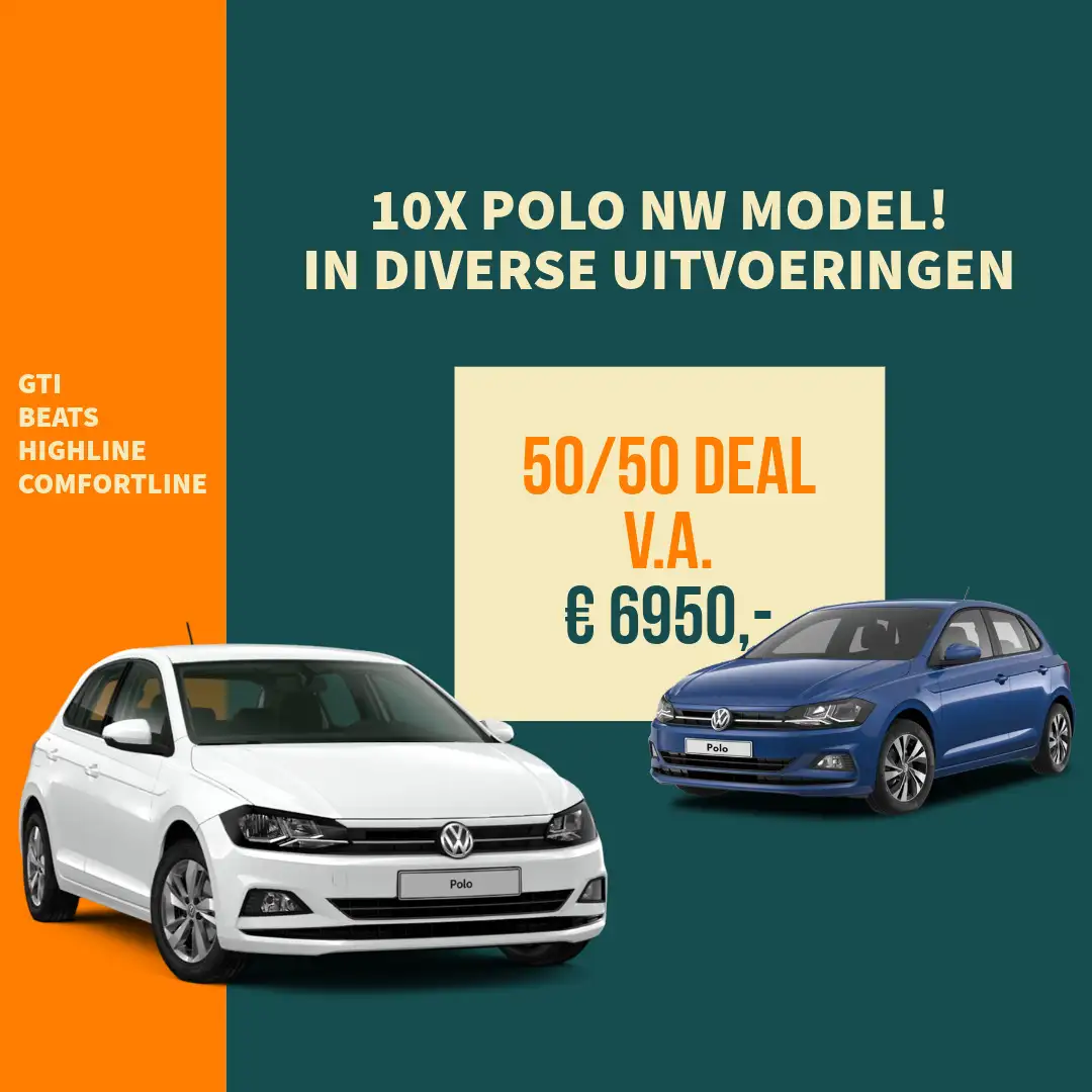 Volkswagen Polo 5x DIVERSE UITVOERINGEN NIEUW IN ONZE VOORRAAD VAN - 1