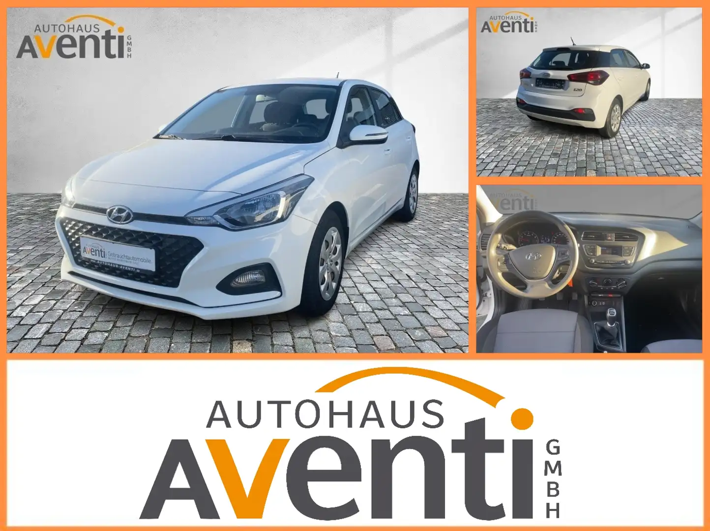 Hyundai i20 Select 5T *Radio MP 3*Klimaanlage*ZV mit FB* Blanc - 1