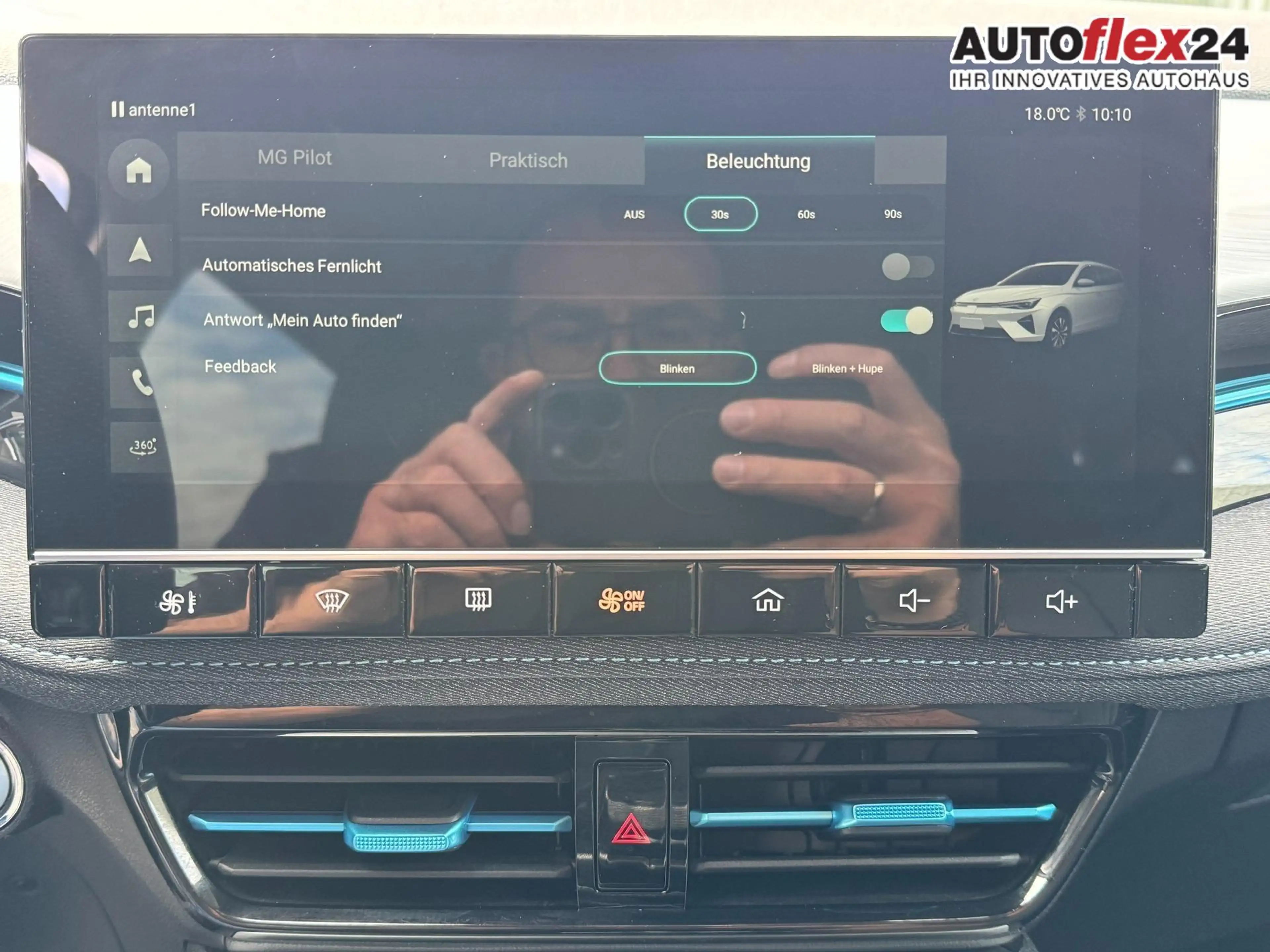 MG MG5 Luxury LED 360° PDC Leder AT 2zoKlima 130 kW (1... — photo 22