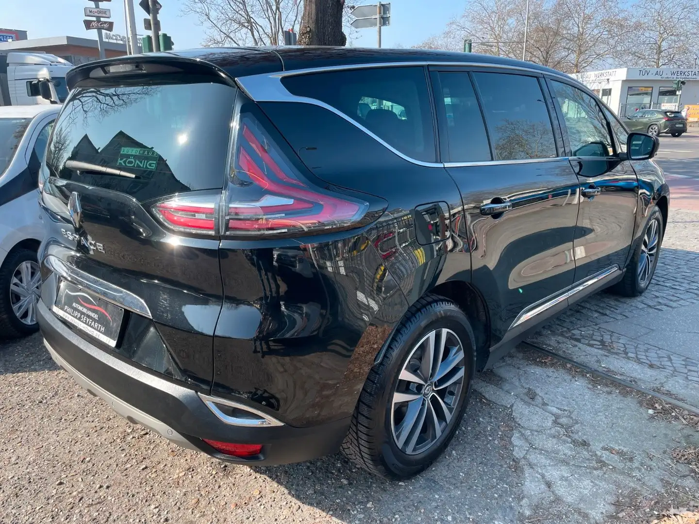 Renault Espace ESPACE V INTENS*AUTOMATIK*PANO*KAMERA*7-SITZE* Чорний - 2