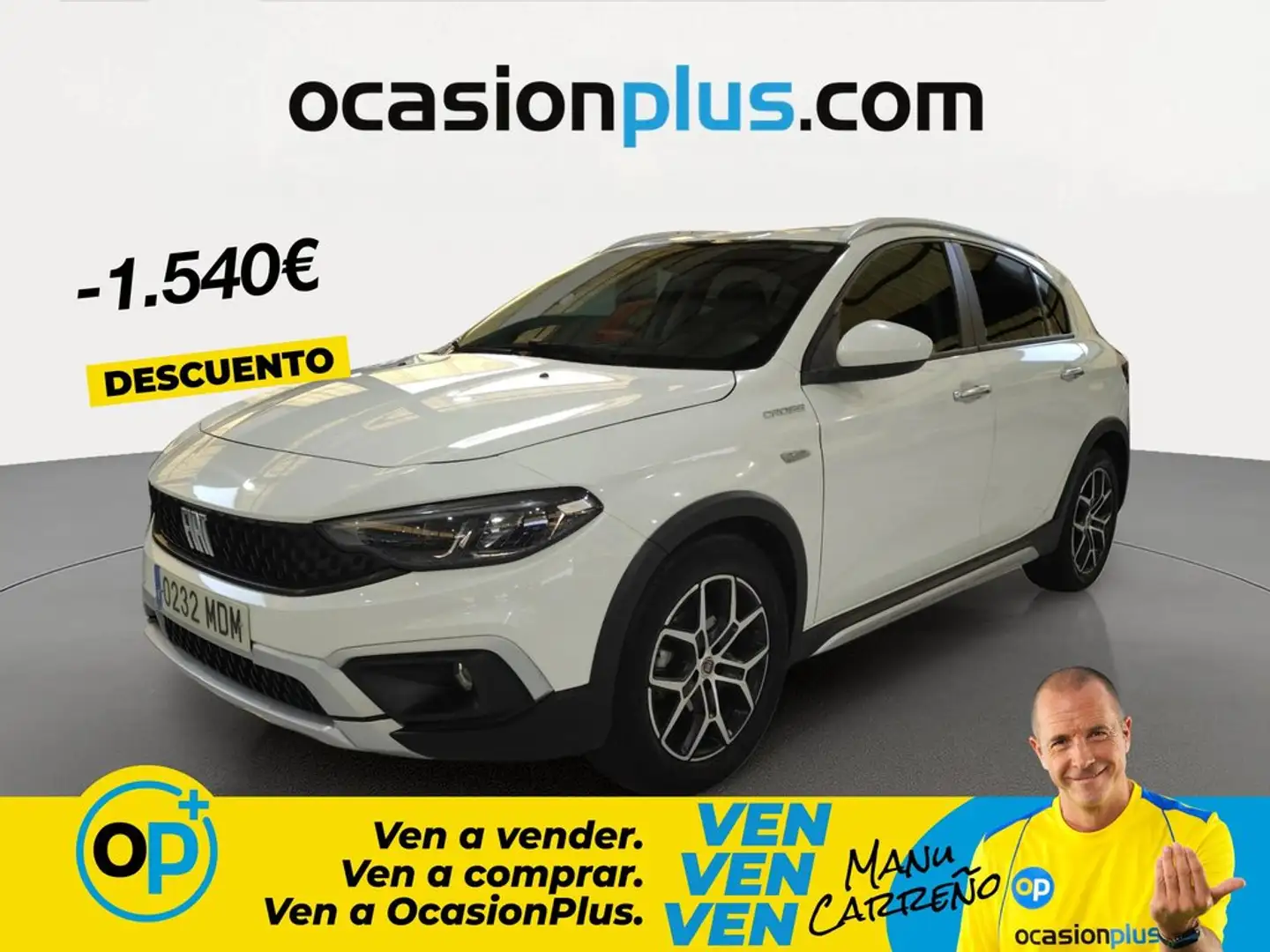 Fiat Tipo 1.5 Hybrid Cross DCT 96KW Blanco - 1
