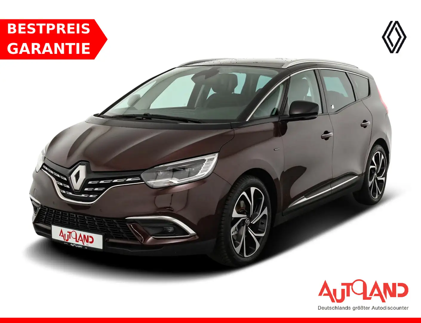 Renault Grand Scenic TCE 140 Black Edition 7-Sitzer AHK Rouge - 1