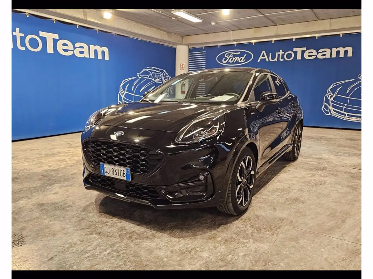 Ford Puma 1.5 ecoblue st-line x s&s 120cv Zwart - 1