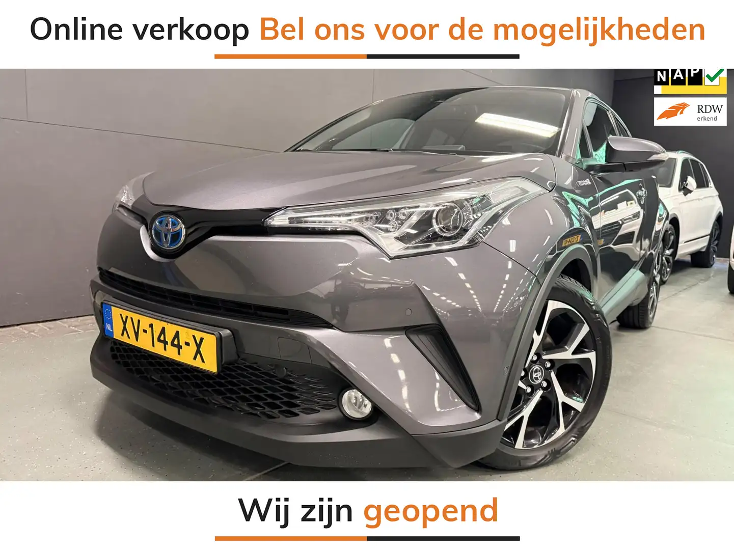 Toyota C-HR 1.8 Hybrid Style NAVI/DAB/CRUISE/JBL-SOUND/ECC/PDC Grijs - 1