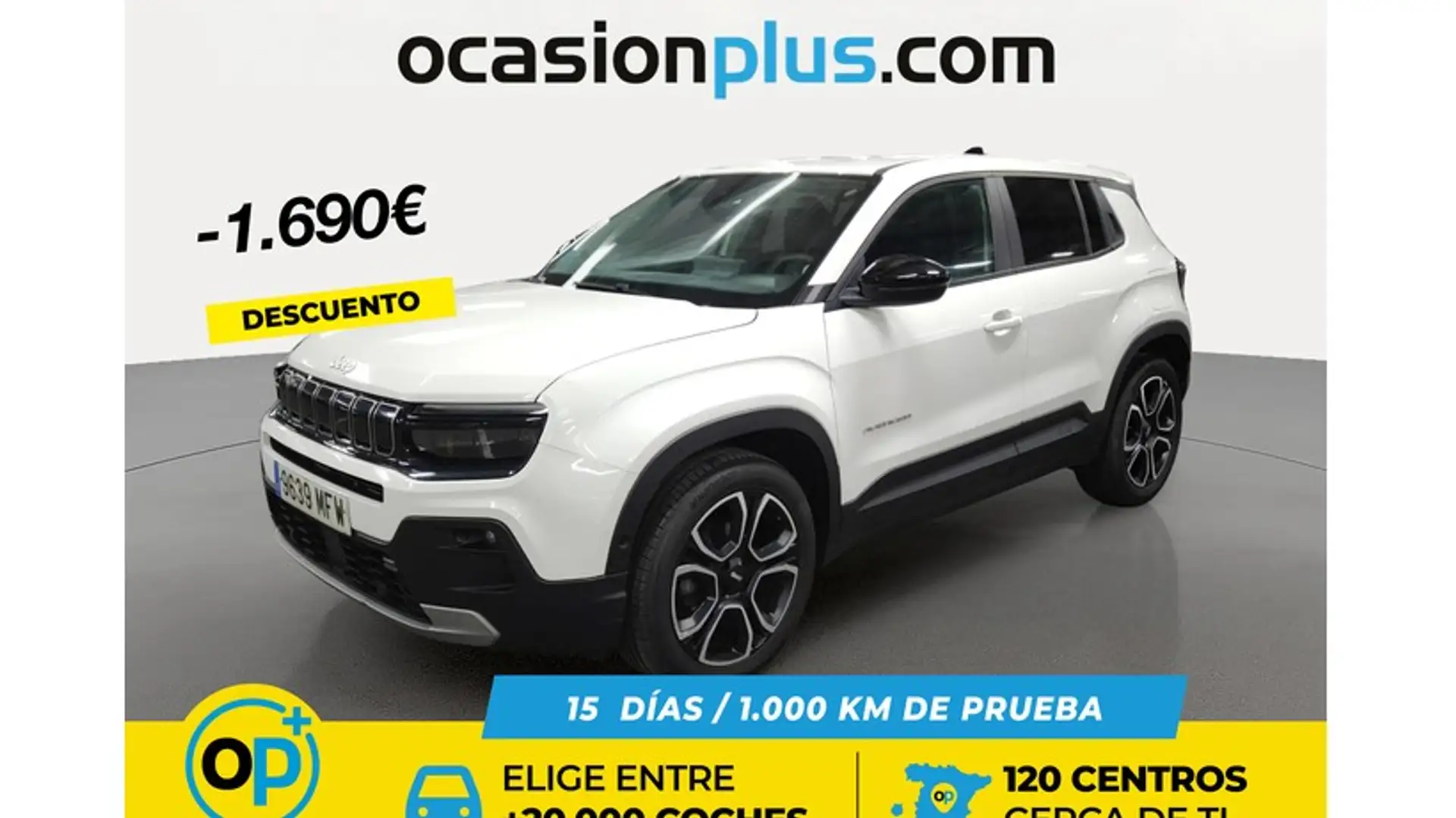 Jeep Avenger 1.2 Summit 74KW Weiß - 1