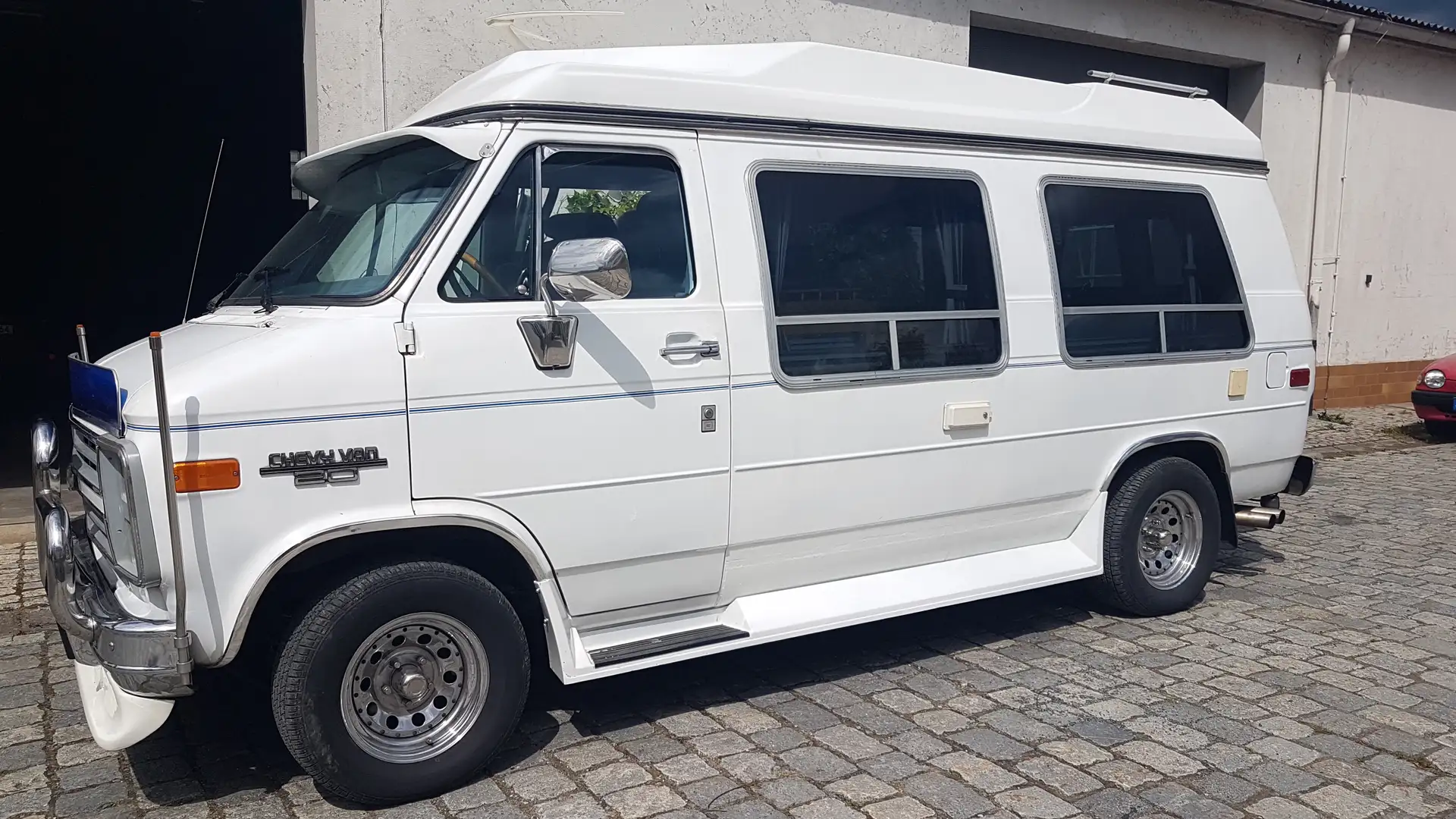 Chevrolet Chevy Van G20 White - 1