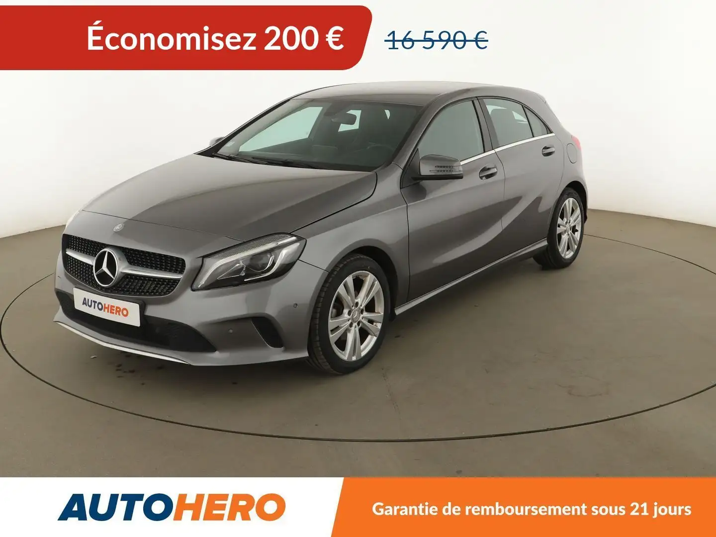 Mercedes-Benz A 180 180 d 7G-DCT Gris - 1