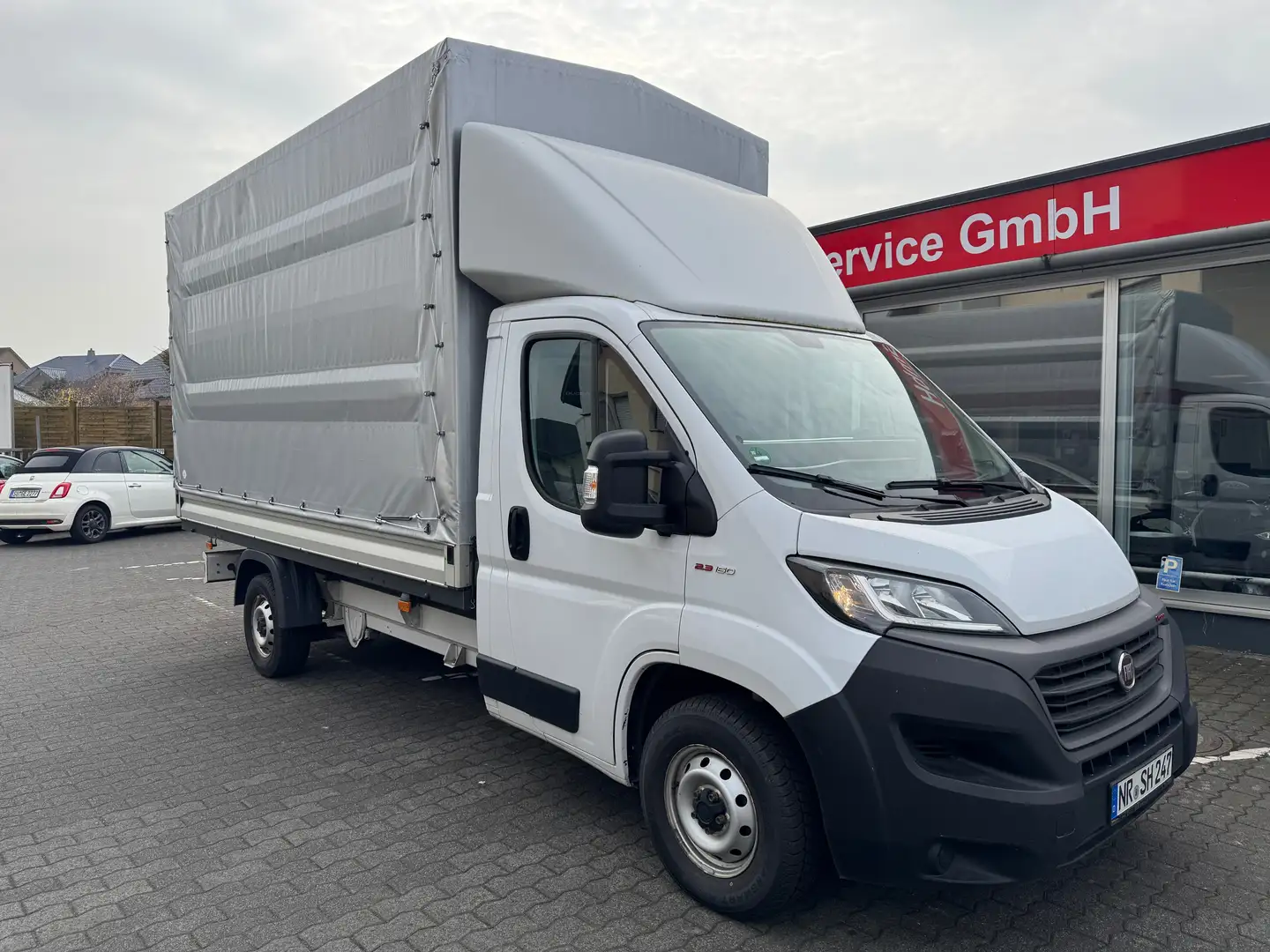 Fiat Ducato 160 L5 Pritsche RS: 4035 mm. Motor mit 90 000 KM. Gris - 1