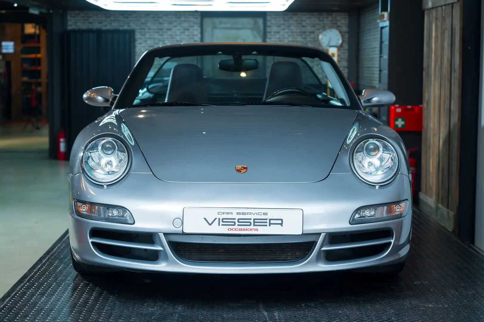 Porsche 997 3.8 Carrera S GT-Silber-metallic Cabriolet Zilver - 1