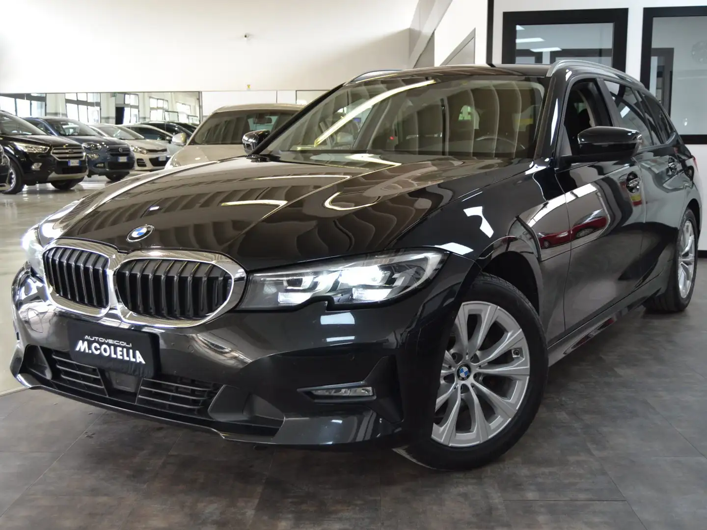 BMW 318 318D SW Advantage Navi/Xenon/Apple/KMDOC/AUTO Nero - 1